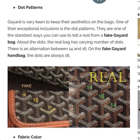 goyard authenticity|how to identify a goyard.